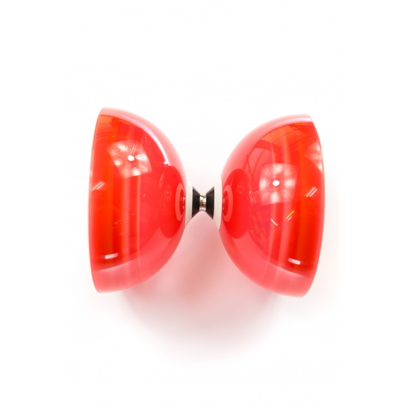 Red Crystal Diabolo Sundia Shining