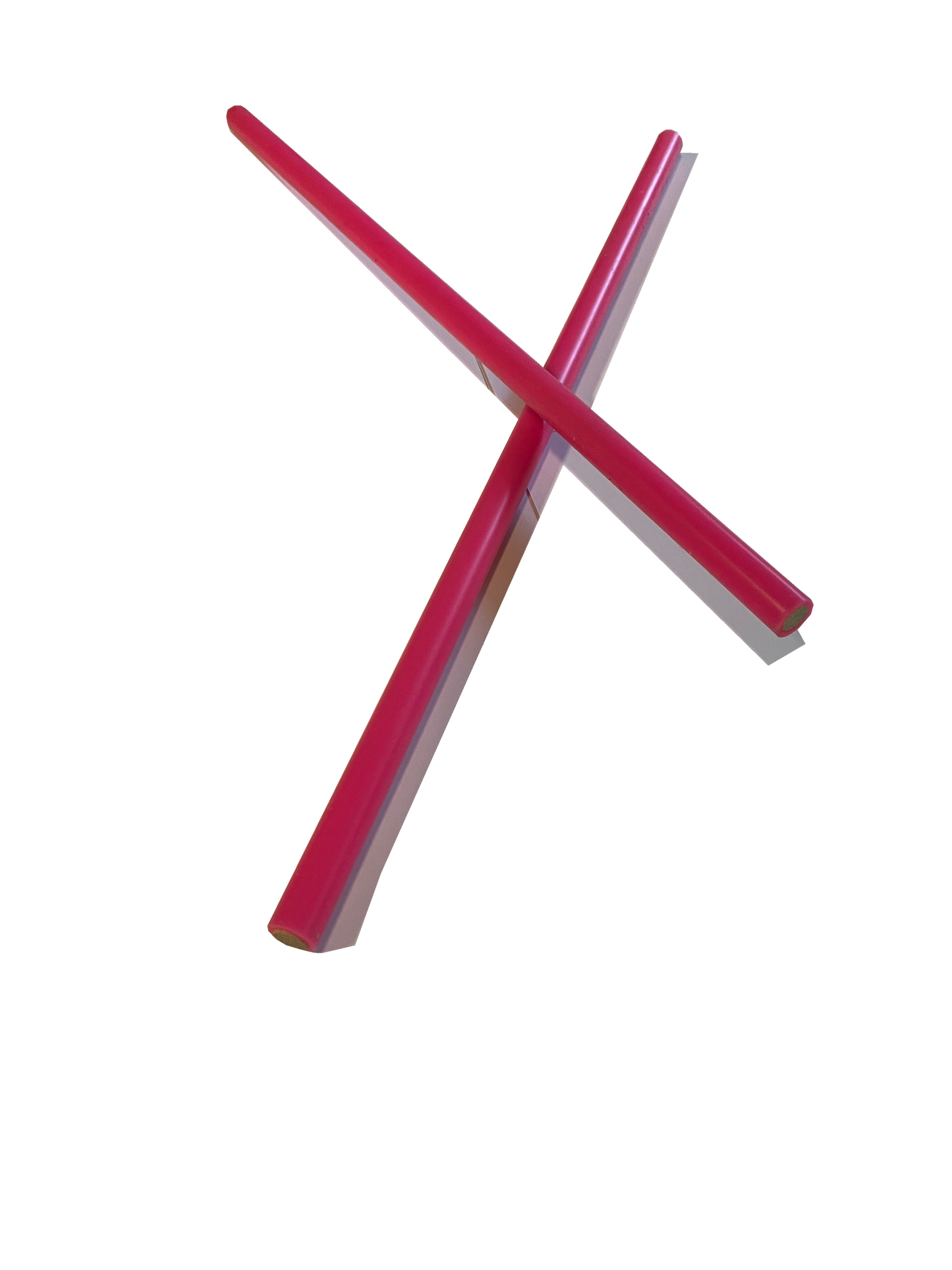 Devilsticks Flowersticks Handstaebe Silikon pink