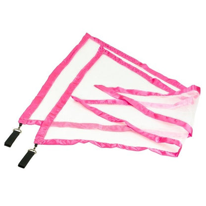 Angel Wings; Flag Poi von Juggle Dream pink weiß