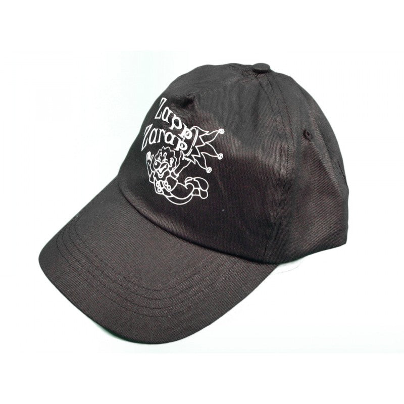 Kappe schwarz Circus ZappZarap mit Logo