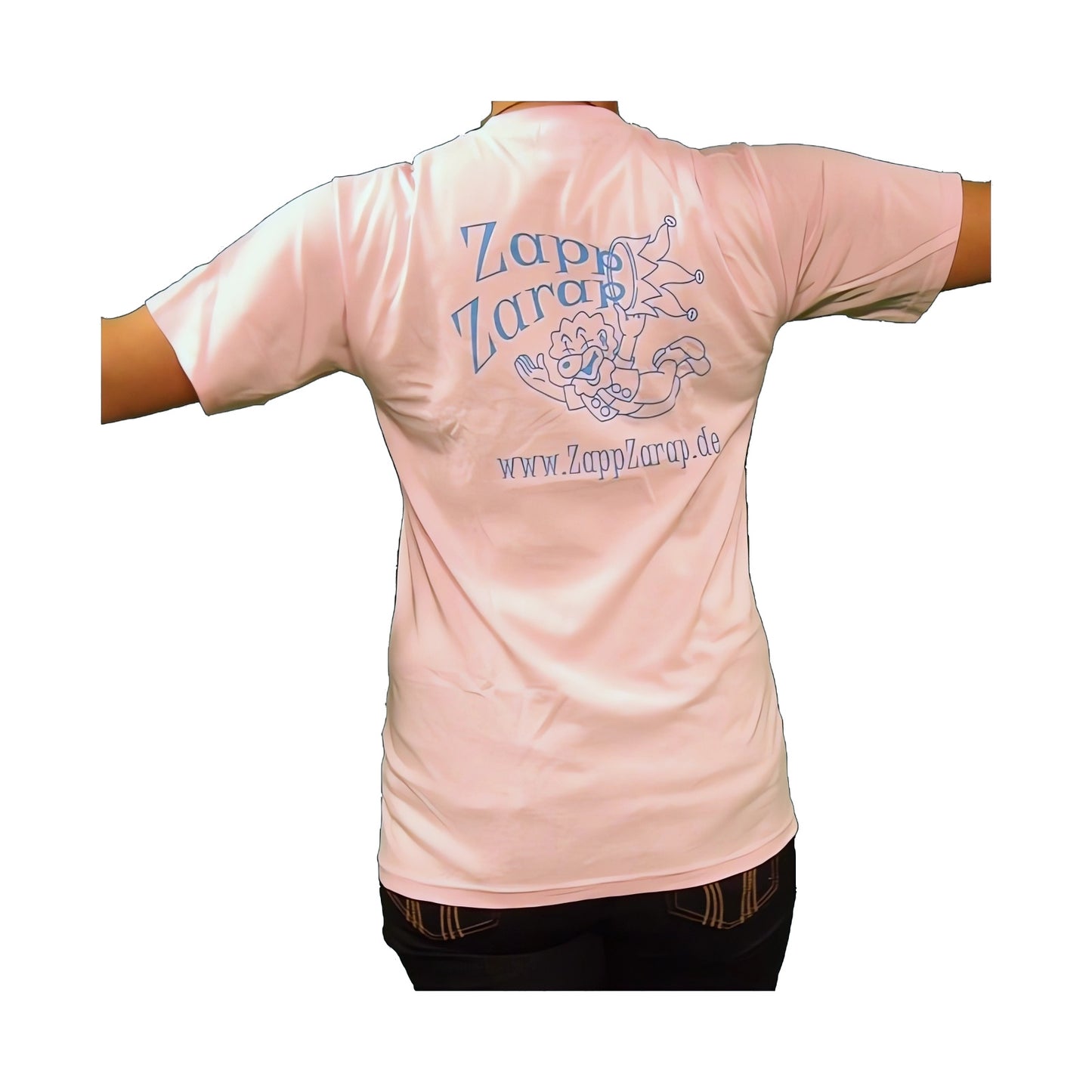 ZappZarap Tshirt in rosa hinten